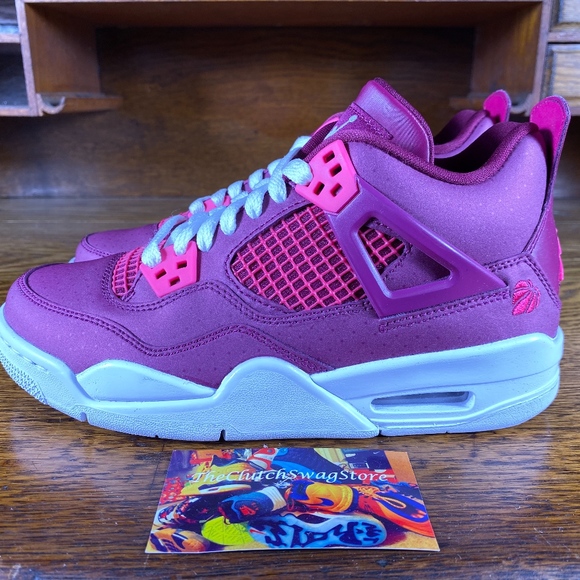 Nike | Shoes | Nike Air Jordan Retro 4 Valentines Day New | Poshmark